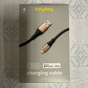 Heyday Gold USB-A to Lightning Cable